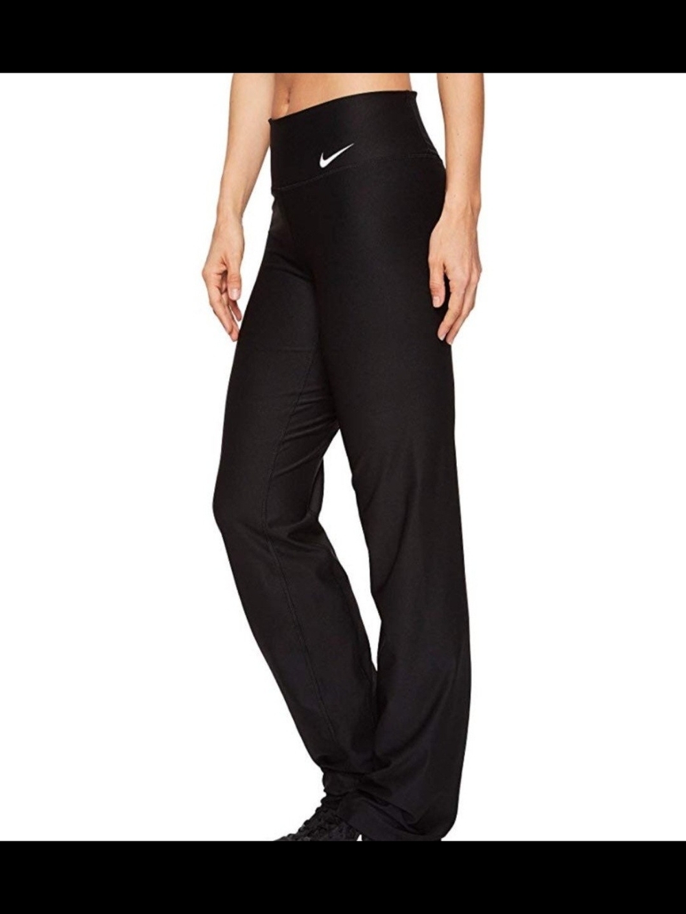UNOPENED Nike Black Wide-Leg Athletic Pants with Swoosh